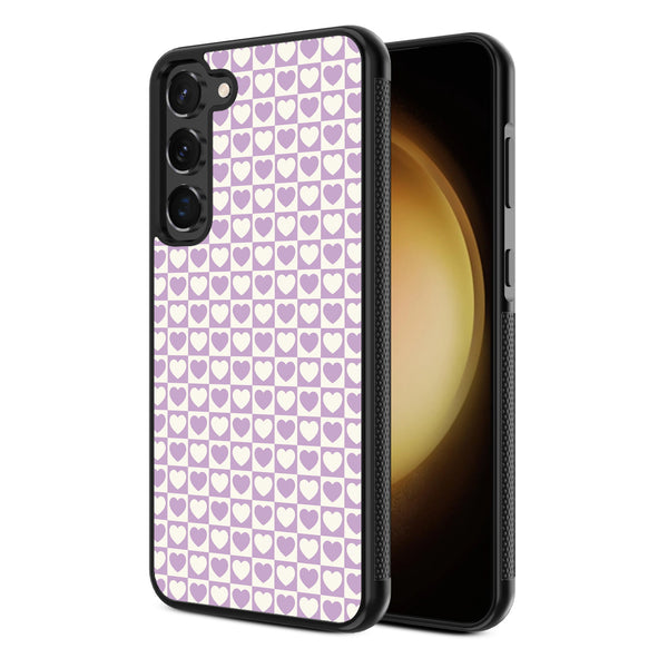 MyBat Design Lab Series Case for Samsung Galaxy S24 - Heart Grid - MSS24CSLESM339-2.jpg