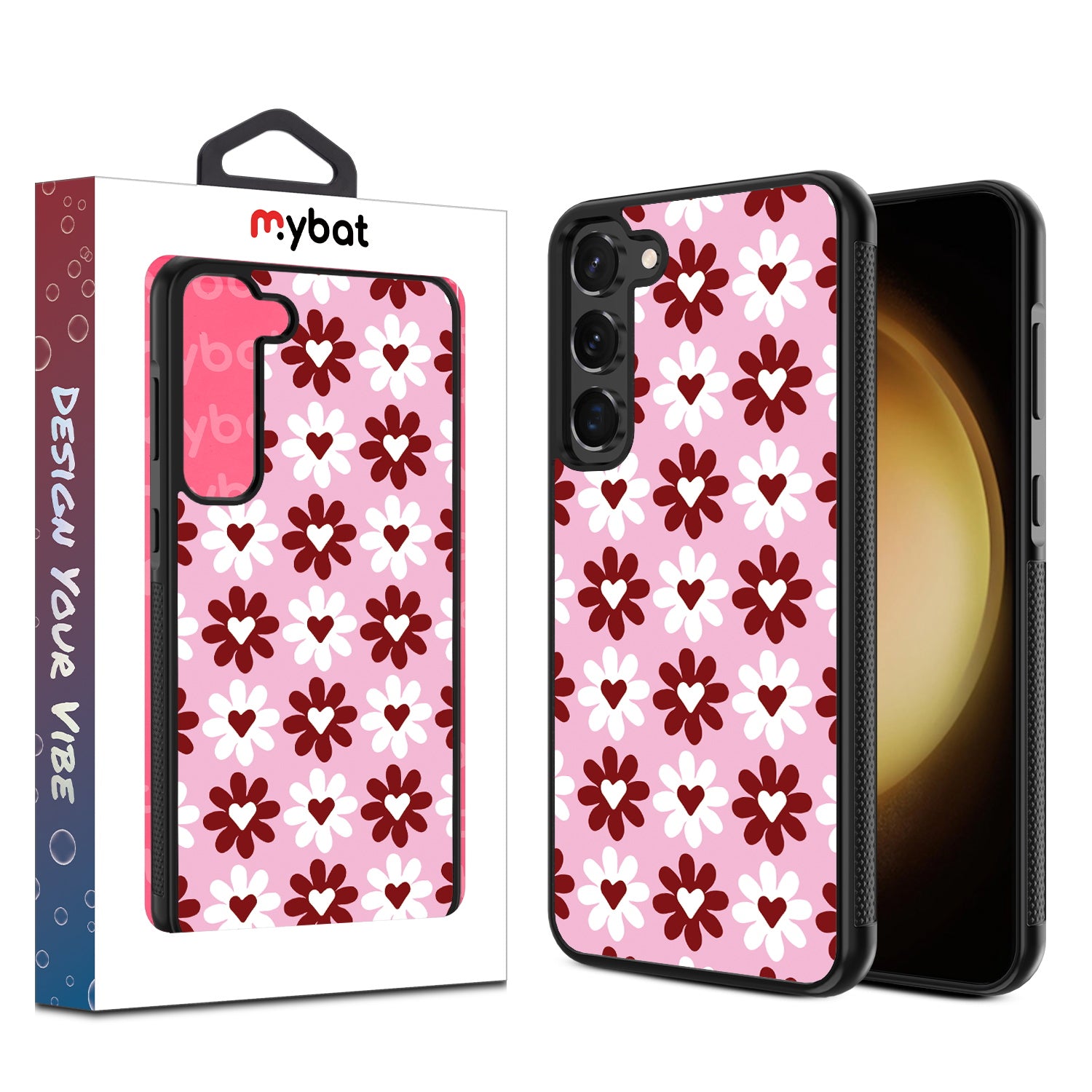 MyBat Design Lab Series Case for Samsung Galaxy S24 - Love in Bloom