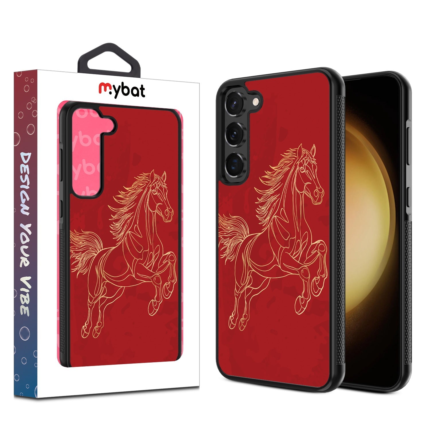 MyBat Design Lab Series Case for Samsung Galaxy S24 - Fire Horse