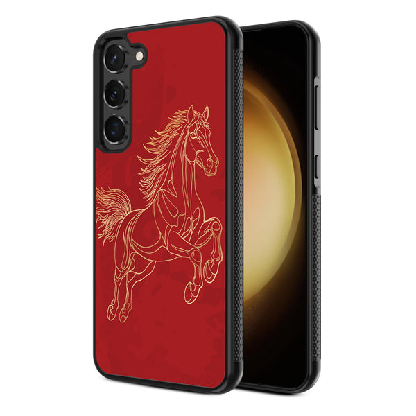 MyBat Design Lab Series Case for Samsung Galaxy S24 - Fire Horse - MSS24CSLESM460-2.jpg