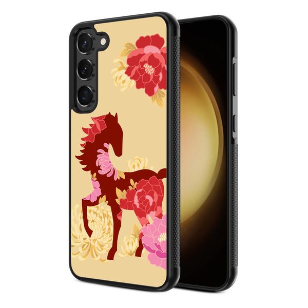 MyBat Design Lab Series Case for Samsung Galaxy S24 - Peony Pedigree - MSS24CSLESM464-2.jpg