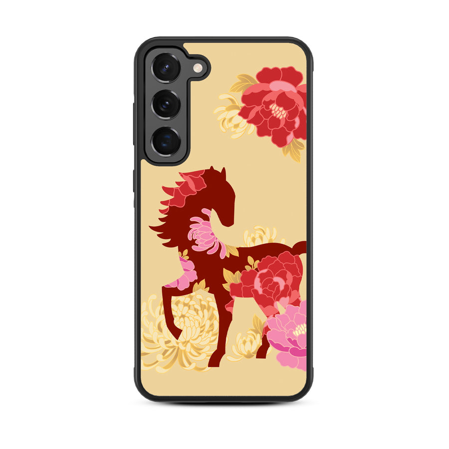 MyBat Design Lab Series Case for Samsung Galaxy S24 - Peony Pedigree - MSS24CSLESM464-3.jpg