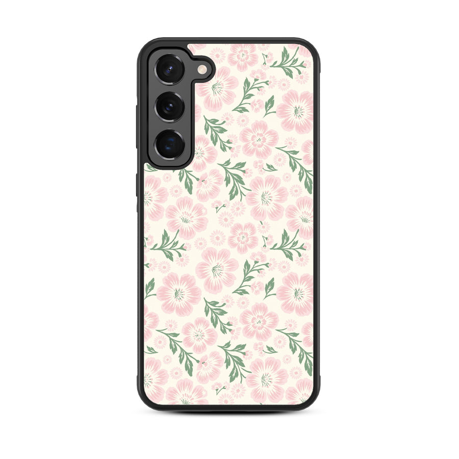 MyBat Design Lab Series Case for Samsung Galaxy S24 - Pink Posies - MSS24CSLESM473-3.jpg