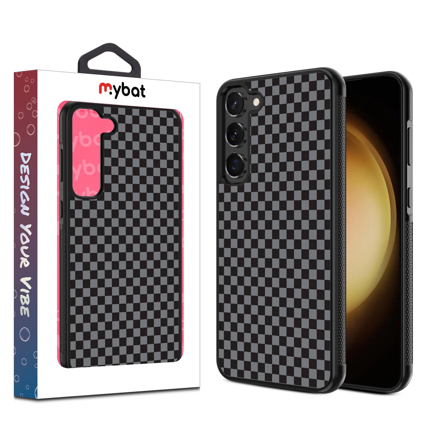 MyBat Design Lab Series Case for Samsung Galaxy S24 - Tuxedo Check