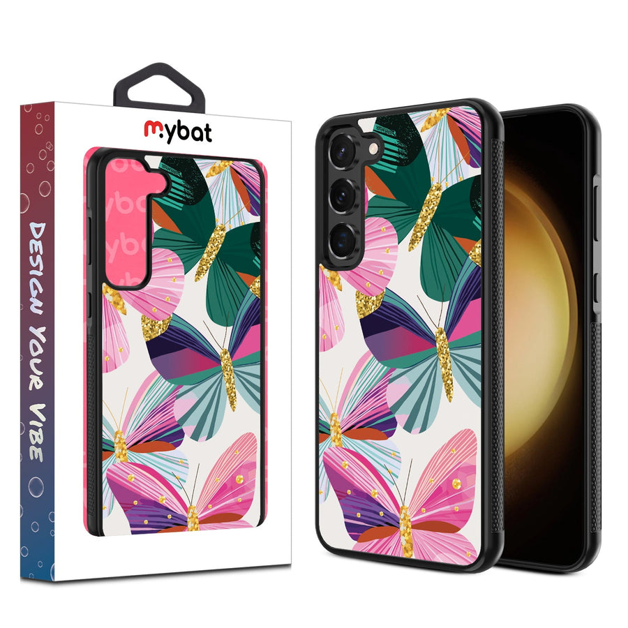 MyBat Design Lab Series Case for Samsung Galaxy S24 - Bright Flutter