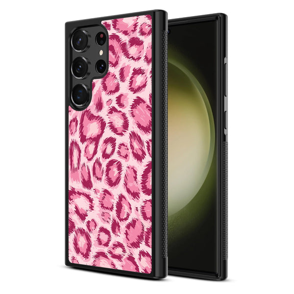 MyBat Design Lab Series Case for Samsung Galaxy S24 Ultra - Pink Leopard Print - MSS24UCSLESM007-2.jpg
