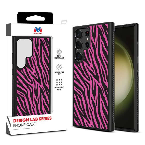 MyBat Design Lab Series Case for Samsung Galaxy S24 Ultra - Pink Zebra Print - MSS24UCSLESM010-1.jpg