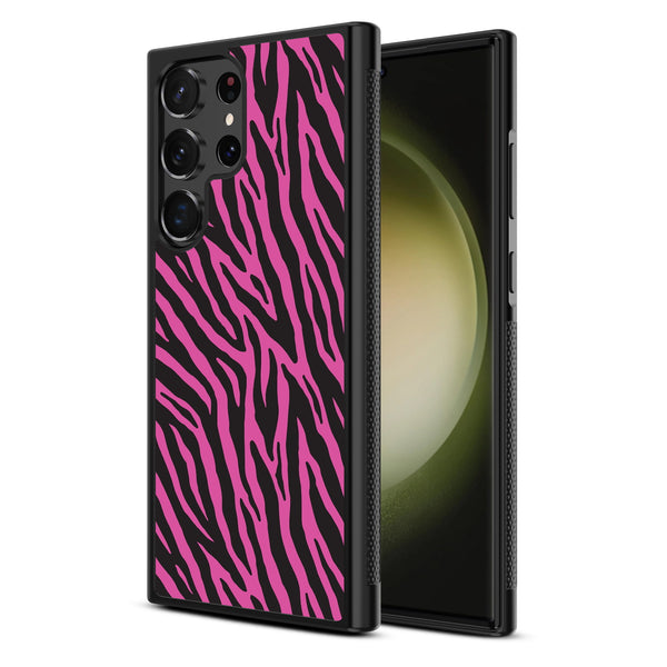 MyBat Design Lab Series Case for Samsung Galaxy S24 Ultra - Pink Zebra Print - MSS24UCSLESM010-2.jpg