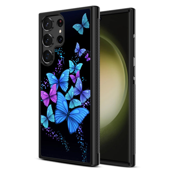 MyBat Design Lab Series Case for Samsung Galaxy S24 Ultra - Butterfly Night - MSS24UCSLESM021-2.jpg