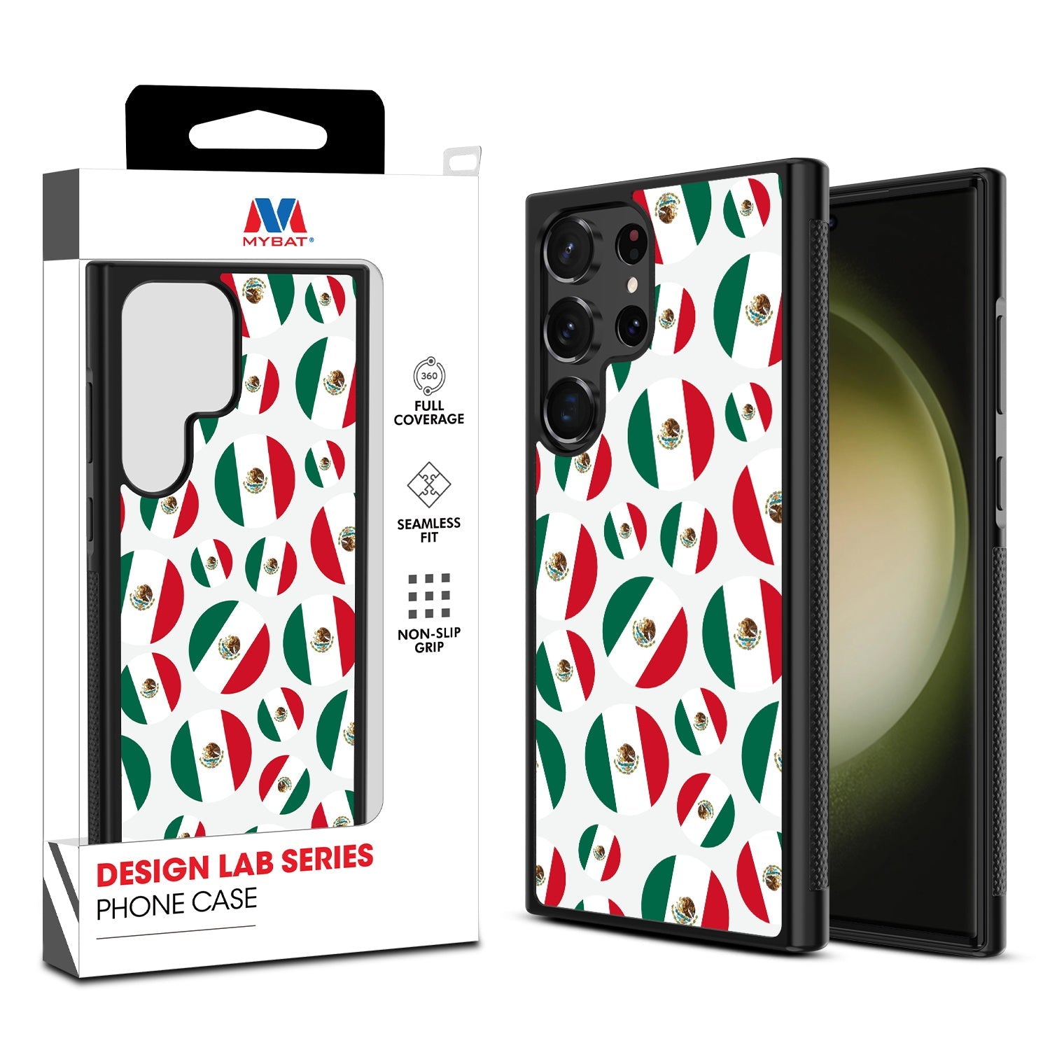 MyBat Design Lab Series Case for Samsung Galaxy S24 Ultra - Mexican Pride