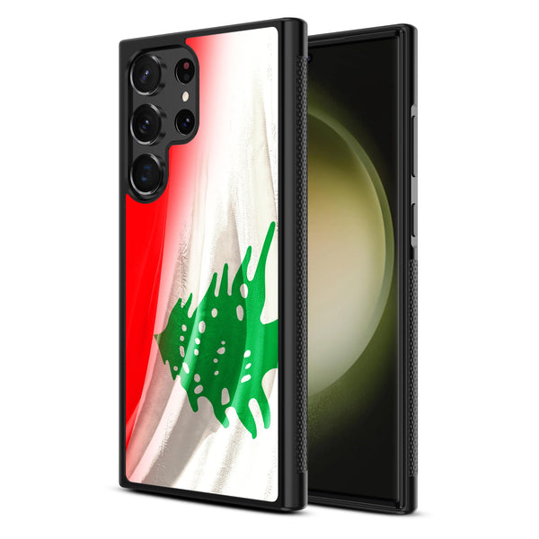 MyBat Design Lab Series Case for Samsung Galaxy S24 Ultra - Lebanese Flag - MSS24UCSLESM033-2.jpg
