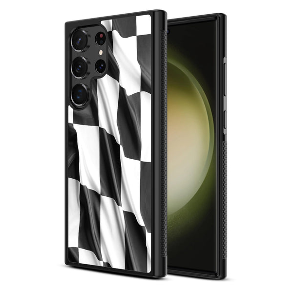 MyBat Design Lab Series Case for Samsung Galaxy S24 Ultra - Racing Flag - MSS24UCSLESM040-2.jpg