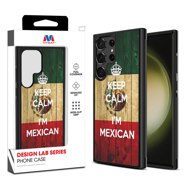 MyBat Design Lab Series Case for Samsung Galaxy S24 Ultra - Keep Calm, I'm Mexican - MSS24UCSLESM051-1.jpg