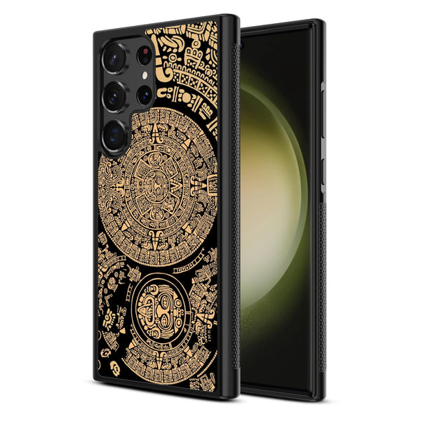 MyBat Design Lab Series Case for Samsung Galaxy S24 Ultra - Mayan Calendar - MSS24UCSLESM052-2.jpg