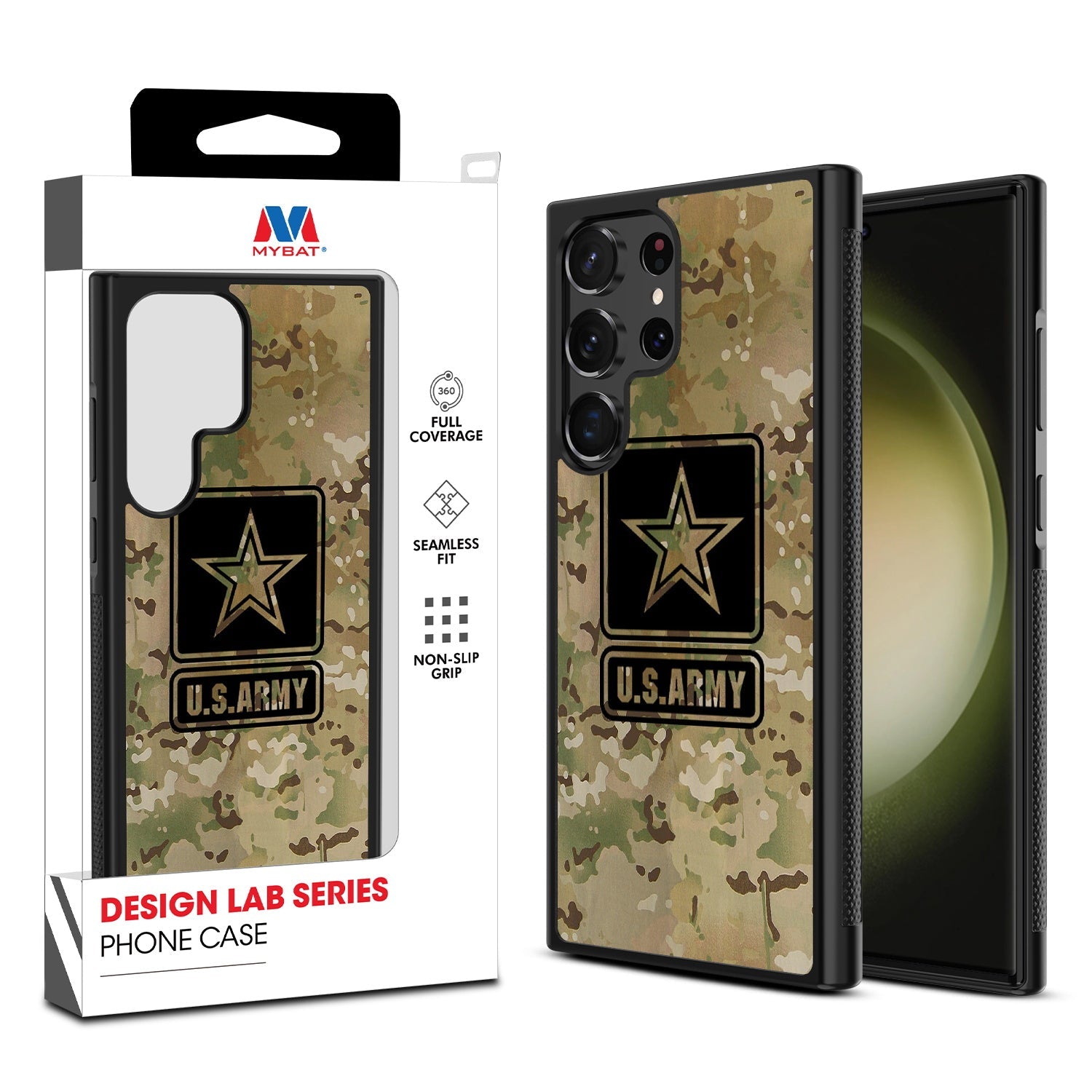 MyBat Design Lab Series Case for Samsung Galaxy S24 Ultra - U.S. Army