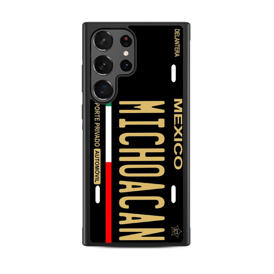 MyBat Design Lab Series Case for Samsung Galaxy S24 Ultra - Michoacan Black