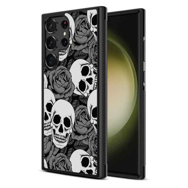MyBat Design Lab Series Case for Samsung Galaxy S24 Ultra - Skull Garden - MSS24UCSLESM081-2.jpg