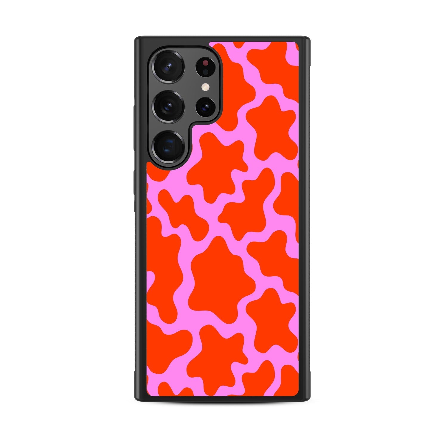 MyBat Design Lab Series Case for Samsung Galaxy S24 Ultra - Pink Retro Splashes