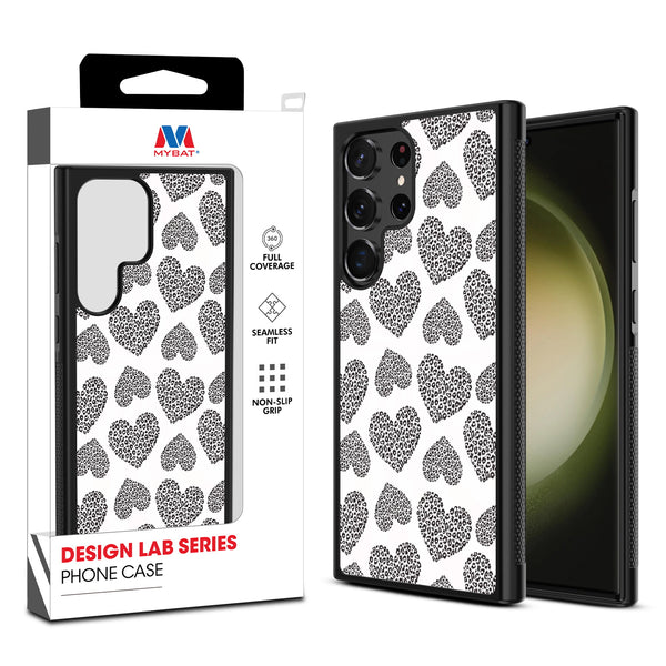 MyBat Design Lab Series Case for Samsung Galaxy S24 Ultra - Leopard Print Hearts - MSS24UCSLESM098-1.jpg