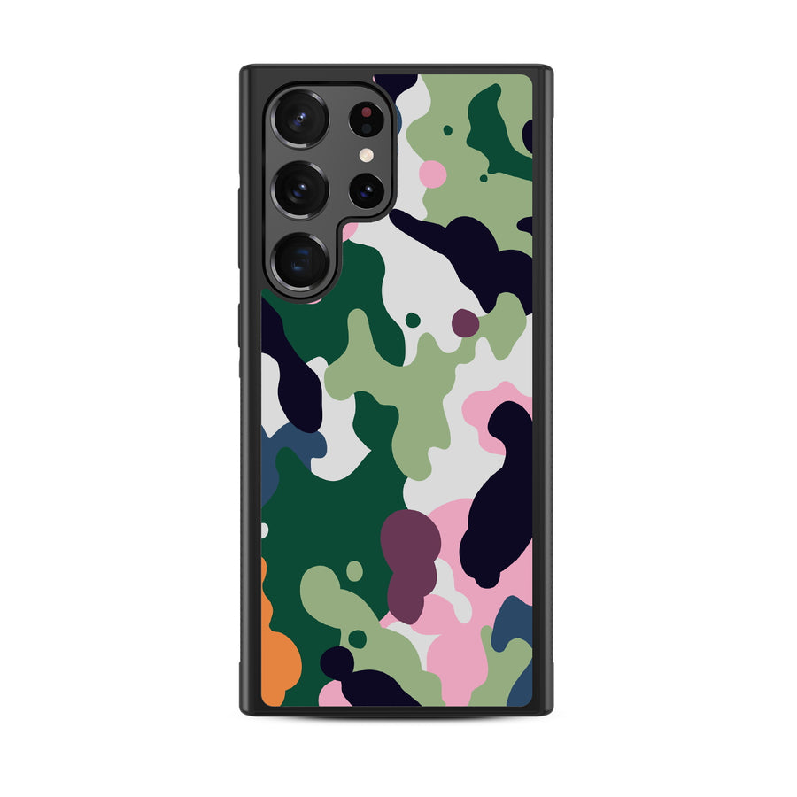 MyBat Design Lab Series Case for Samsung Galaxy S24 Ultra - Multicolor Camouflage - MSS24UCSLESM121-3.jpg