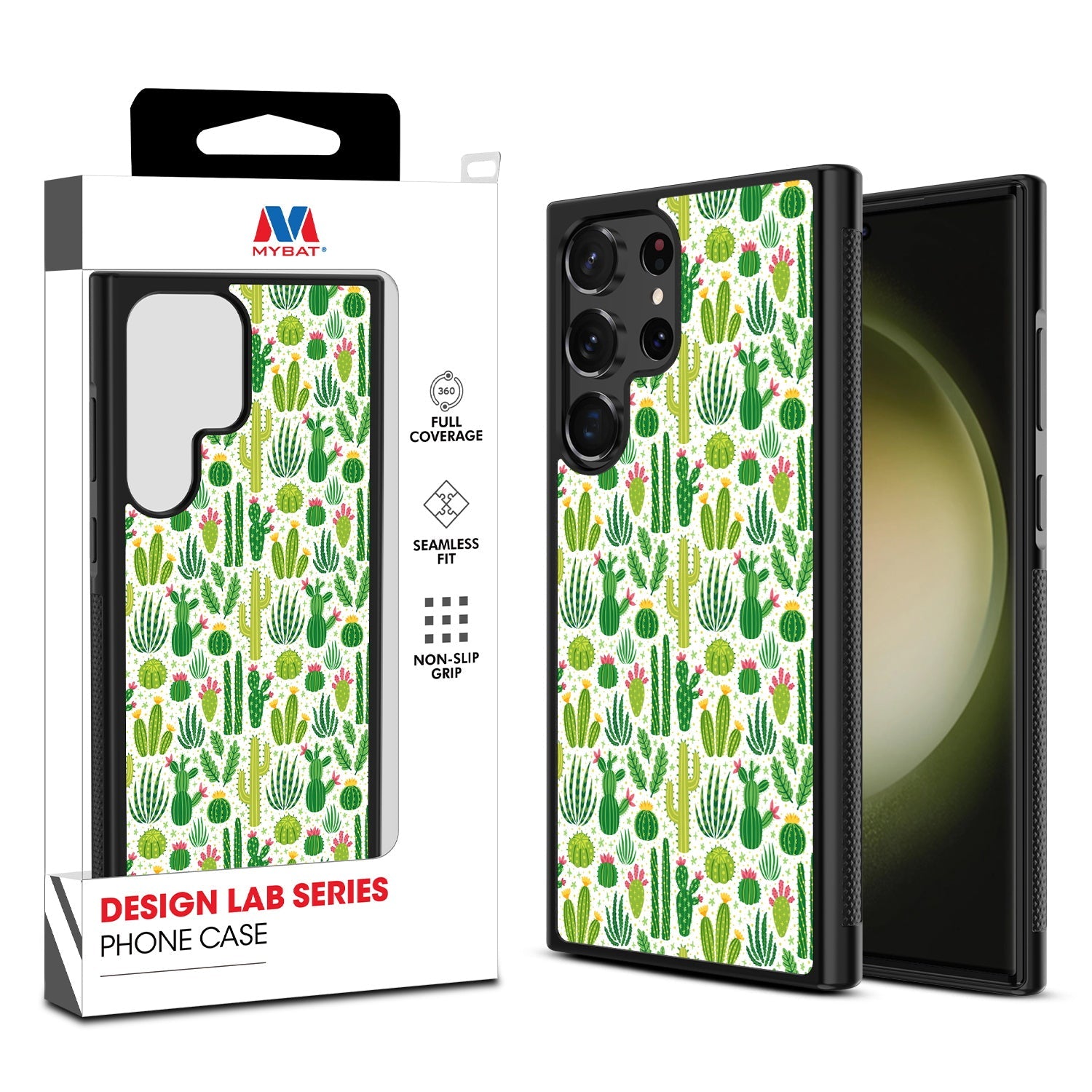 MyBat Design Lab Series Case for Samsung Galaxy S24 Ultra - Succulents