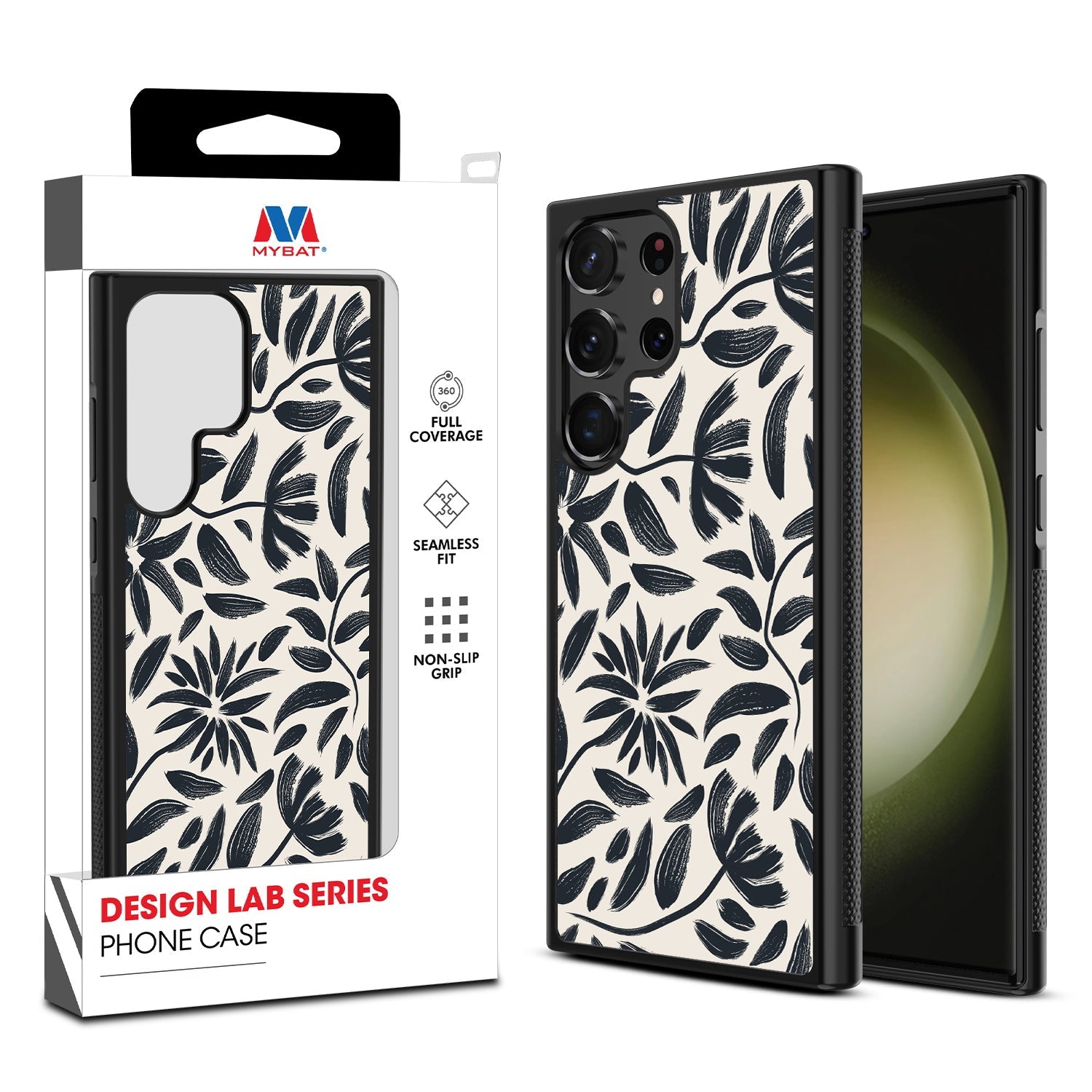 MyBat Design Lab Series Case for Samsung Galaxy S24 Ultra - Vintage Floral