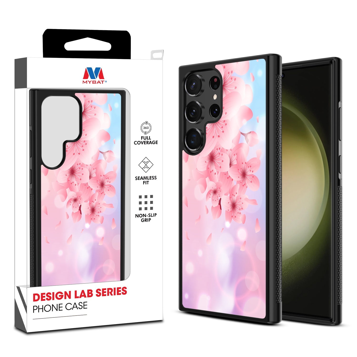 MyBat Design Lab Series Case for Samsung Galaxy S24 Ultra - Cherry Blossoms