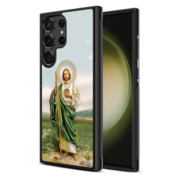 MyBat Design Lab Series Case for Samsung Galaxy S24 Ultra - Saint Judas - MSS24UCSLESM138-2.jpg