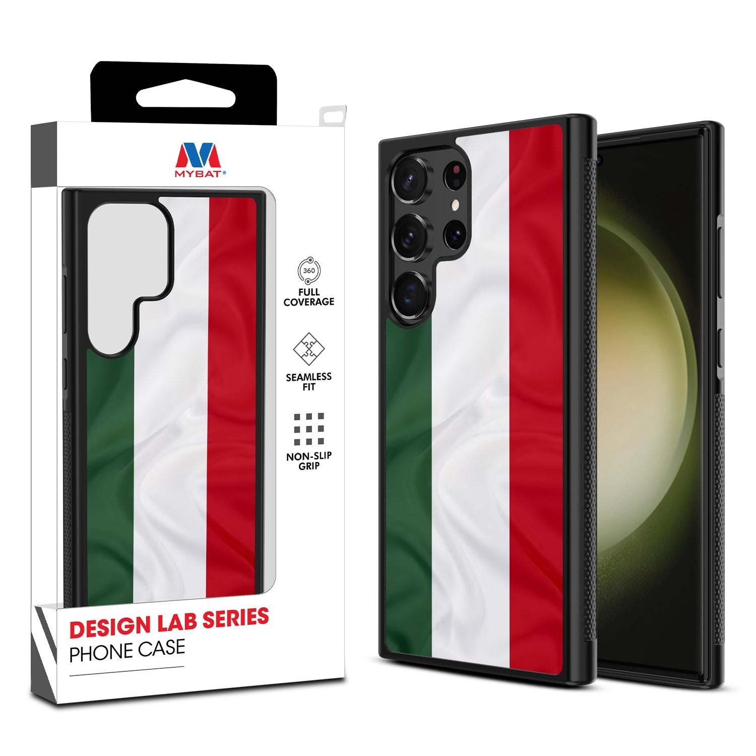 MyBat Design Lab Series Case for Samsung Galaxy S24 Ultra - Hungary Flag