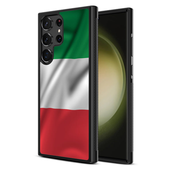 MyBat Design Lab Series Case for Samsung Galaxy S24 Ultra - Italy Flag - MSS24UCSLESM150-2.jpg