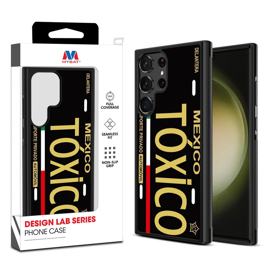 MyBat Design Lab Series Case for Samsung Galaxy S24 Ultra - Toxico Black