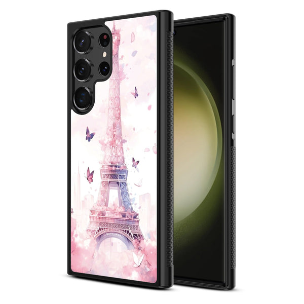 MyBat Design Lab Series Case for Samsung Galaxy S24 Ultra - Parisian Butterflies - MSS24UCSLESM182-2.jpg