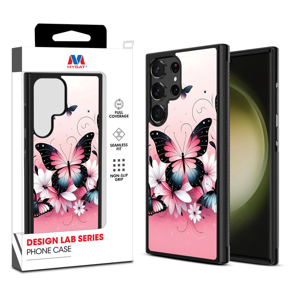 MyBat Design Lab Series Case for Samsung Galaxy S24 Ultra - Butterfly Bouquet - MSS24UCSLESM184-1.jpg