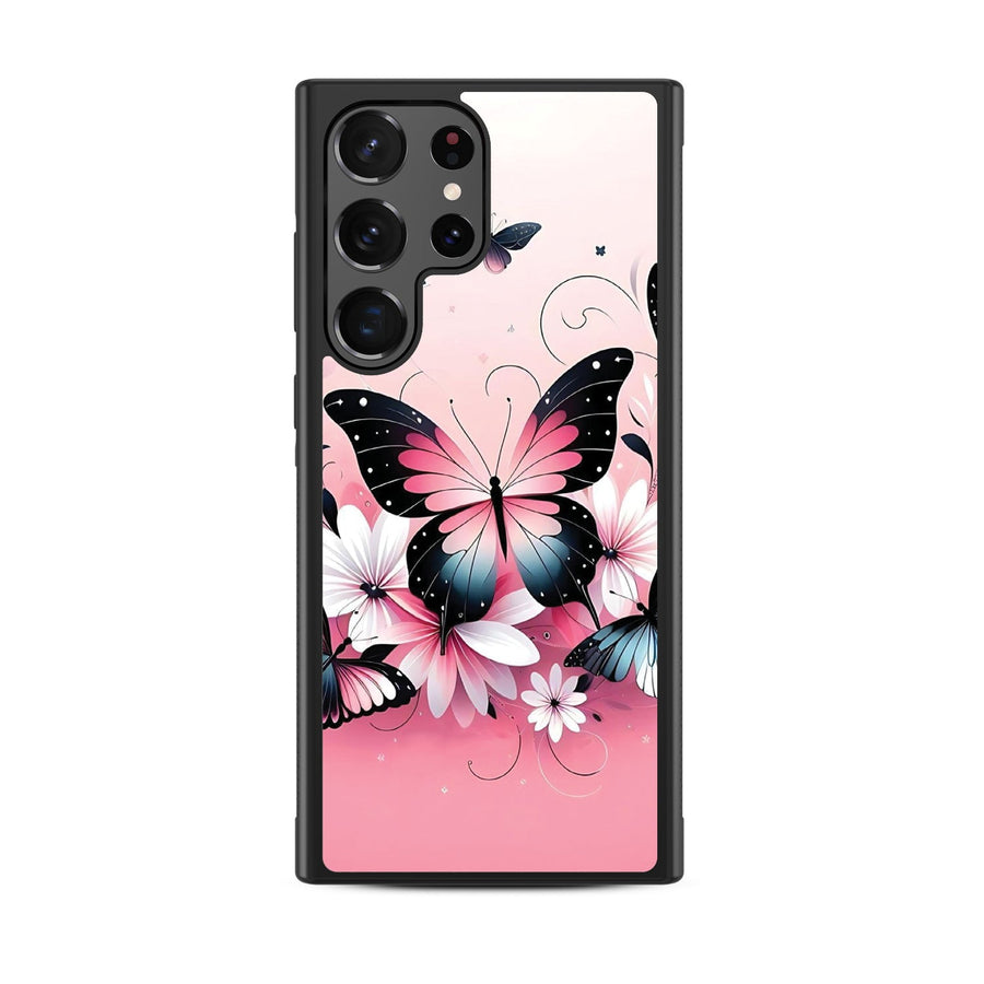 MyBat Design Lab Series Case for Samsung Galaxy S24 Ultra - Butterfly Bouquet