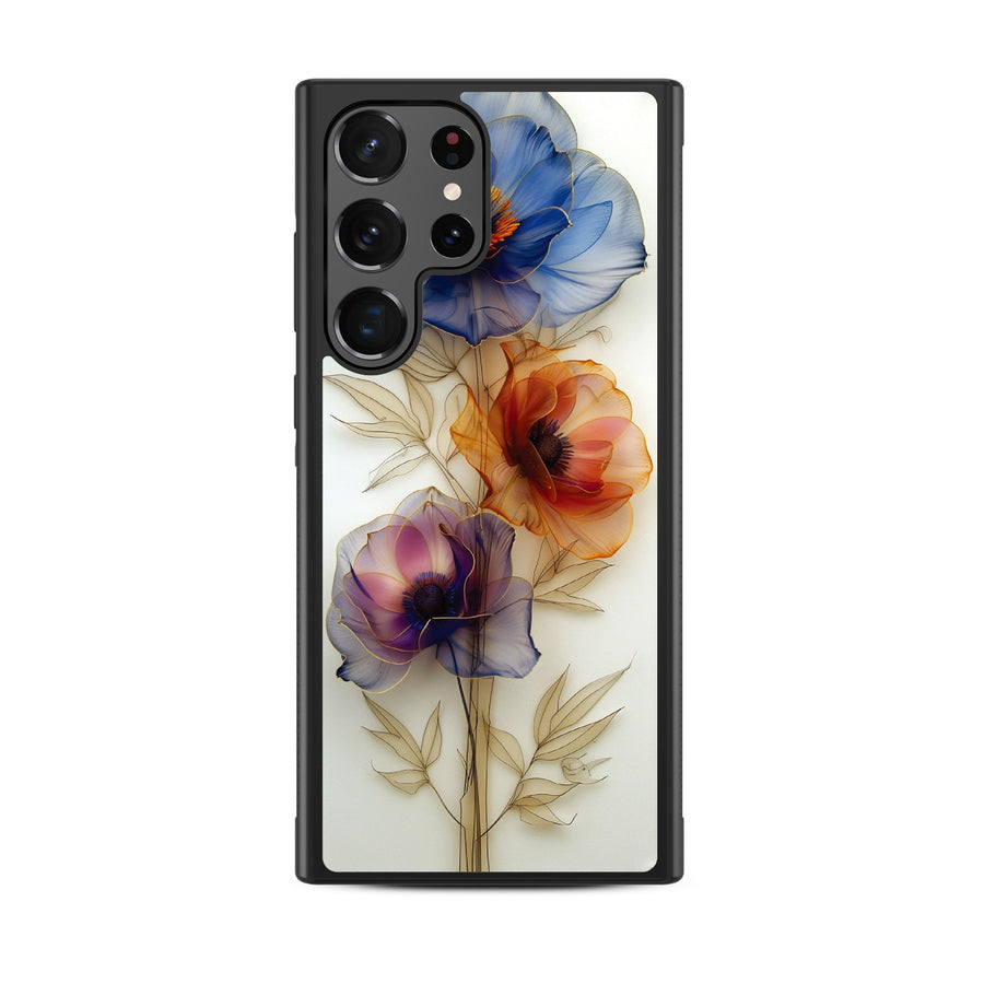 MyBat Design Lab Series Case for Samsung Galaxy S24 Ultra - Pressed Flowers - MSS24UCSLESM185-3.jpg