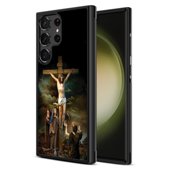 MyBat Design Lab Series Case for Samsung Galaxy S24 Ultra - Jesus on the Cross - MSS24UCSLESM197-2.jpg