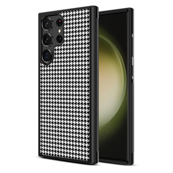 MyBat Design Lab Series Case for Samsung Galaxy S24 Ultra - Classic Houndstooth - MSS24UCSLESM215-2.jpg