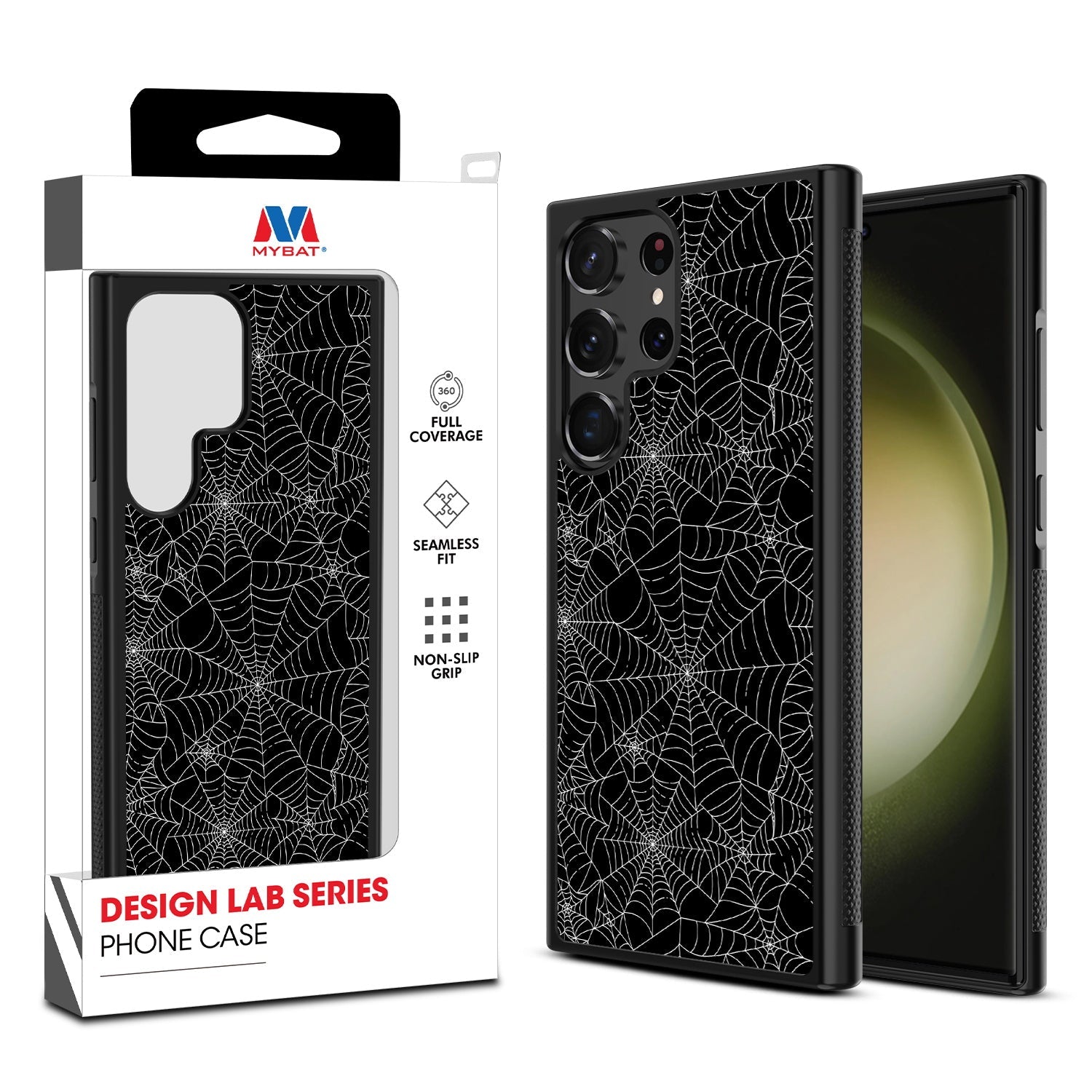 MyBat Design Lab Series Case for Samsung Galaxy S24 Ultra - Spider Web