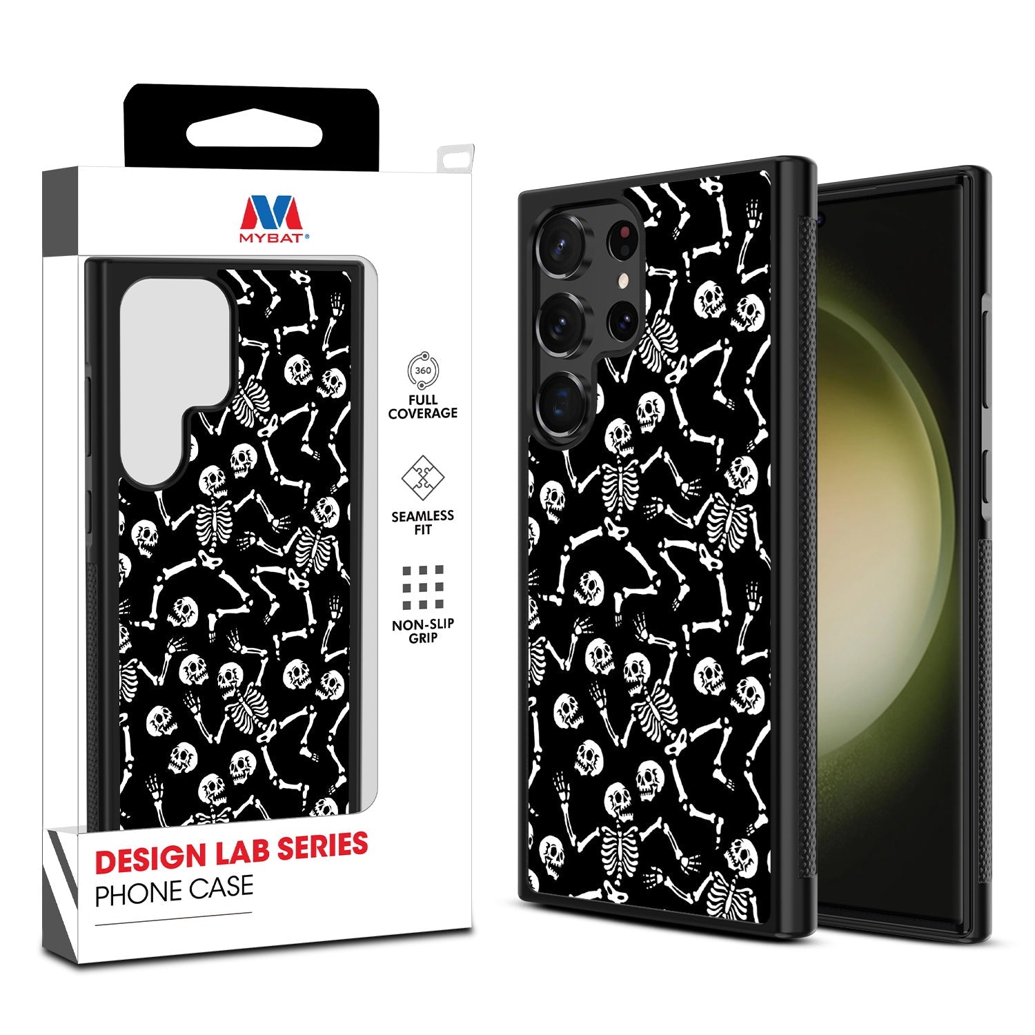 MyBat Design Lab Series Case for Samsung Galaxy S24 Ultra - Skeleton Crew