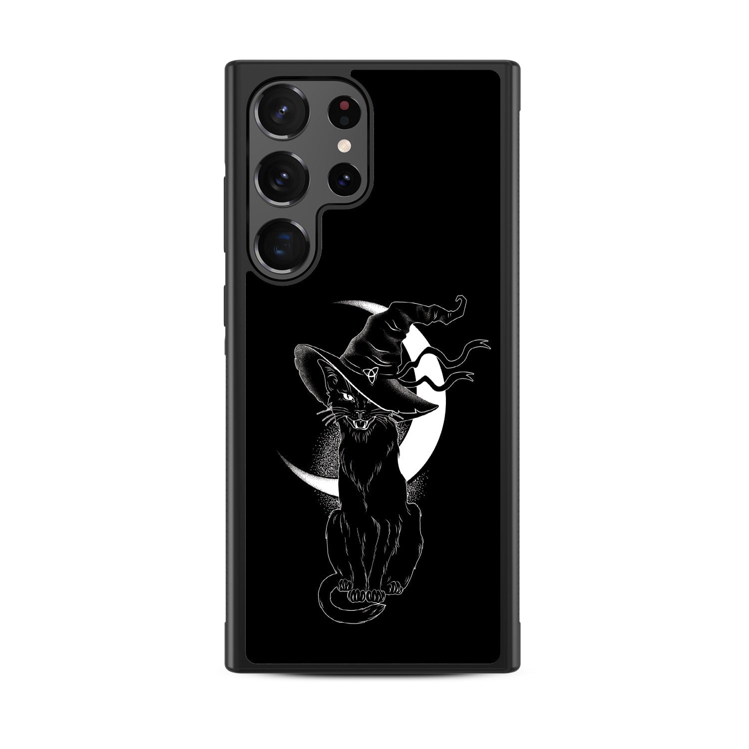 MyBat Design Lab Series Case for Samsung Galaxy S24 Ultra - Black Cat Magic