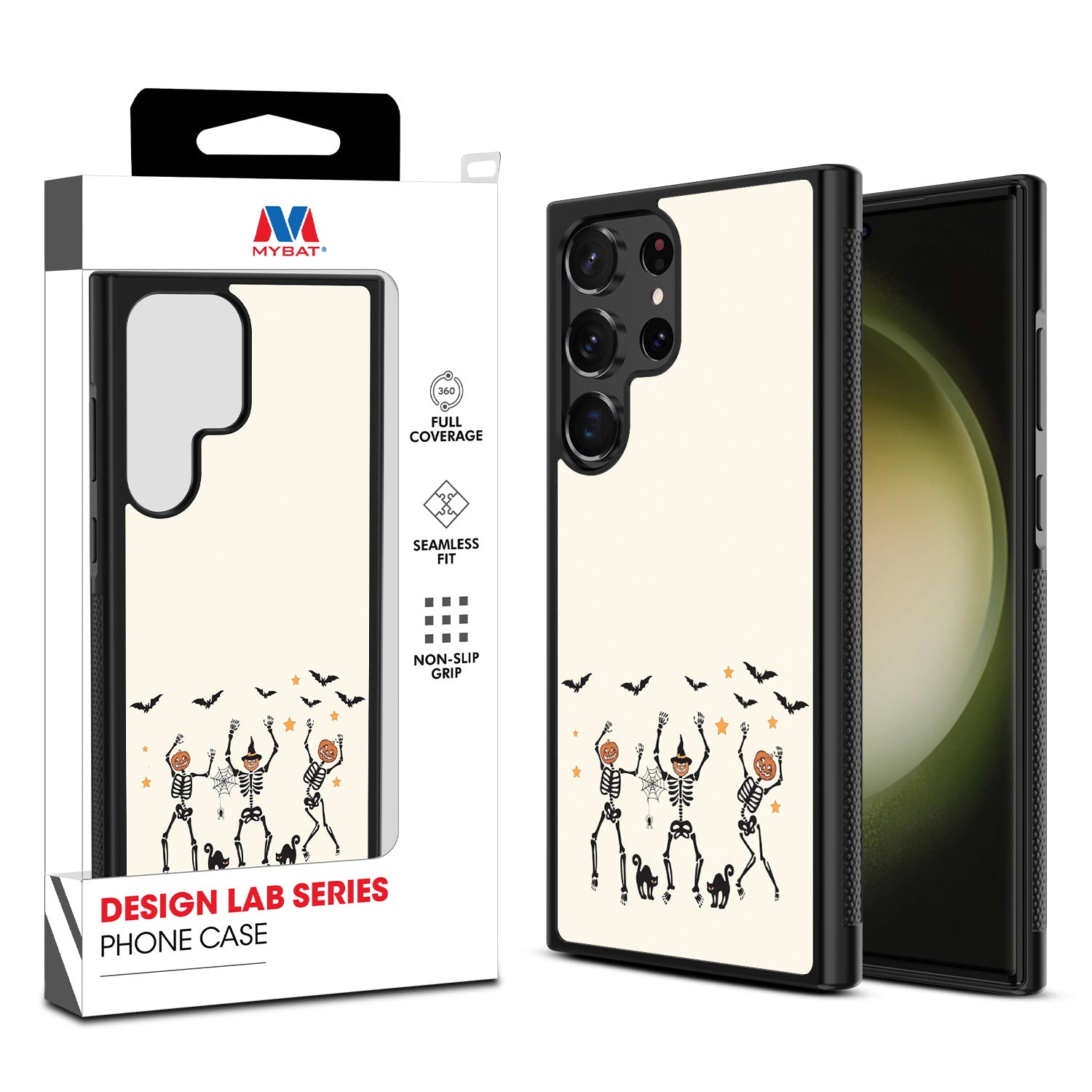 MyBat Design Lab Series Case for Samsung Galaxy S24 Ultra - Boneyard Bash