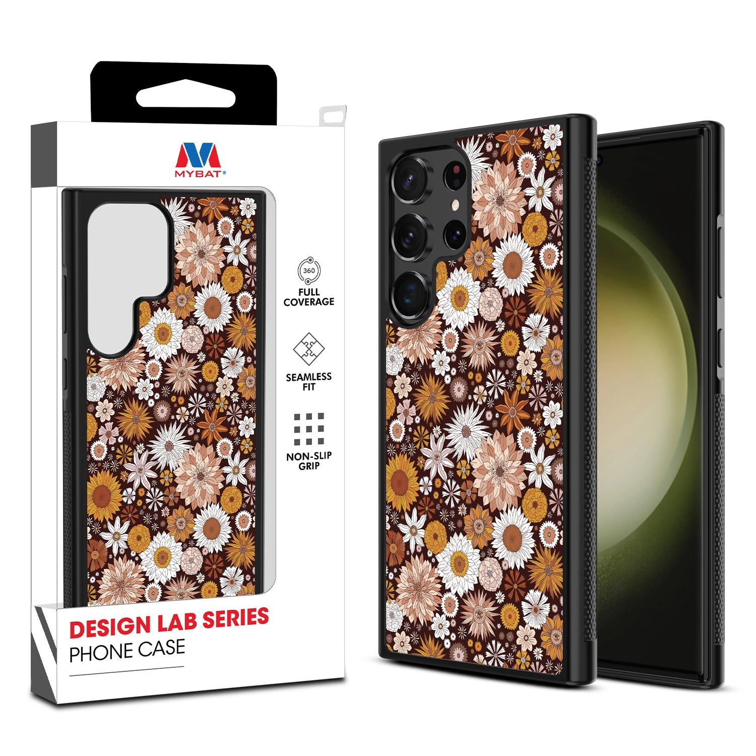MyBat Design Lab Series Case for Samsung Galaxy S24 Ultra - Autumn Florals