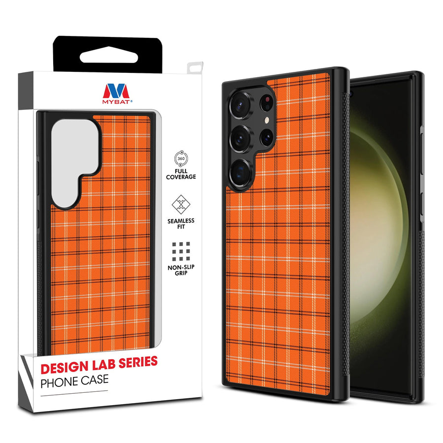 MyBat Design Lab Series Case for Samsung Galaxy S24 Ultra - Pumpkin Plaid