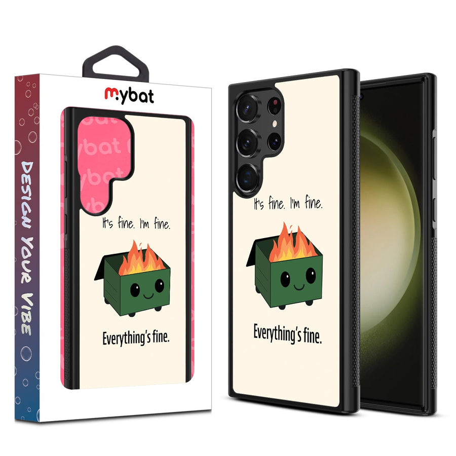 MyBat Design Lab Series Case for Samsung Galaxy S24 Ultra - Dumpster Fire