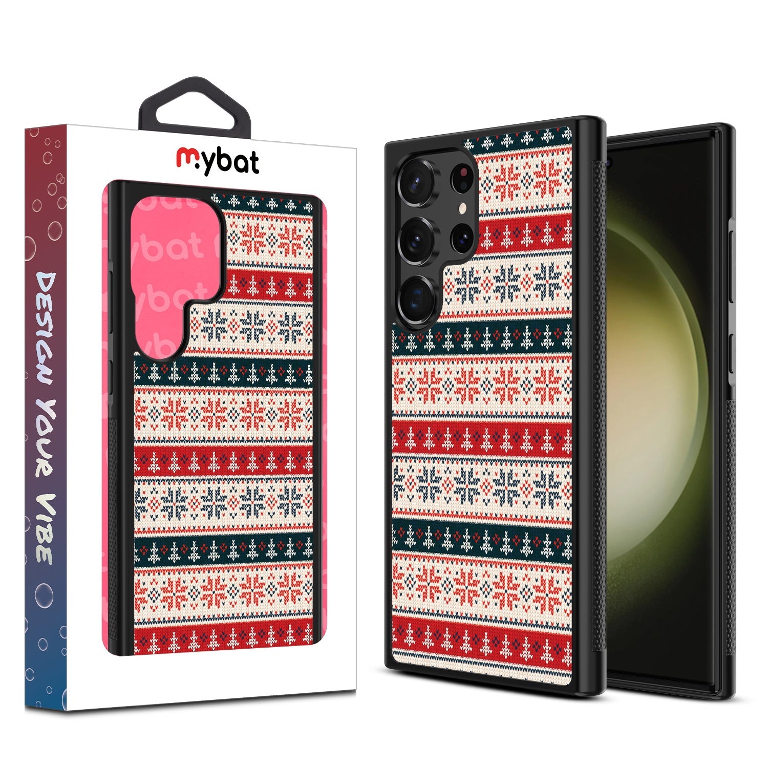 MyBat Design Lab Series Case for Samsung Galaxy S24 Ultra - Festive Flair