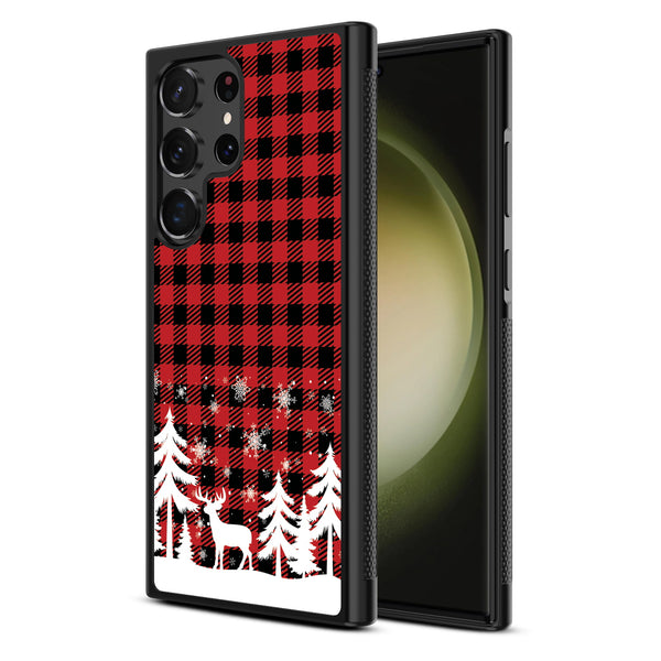 MyBat Design Lab Series Case for Samsung Galaxy S24 Ultra - Reindeer Flannel - MSS24UCSLESM276-2.jpg