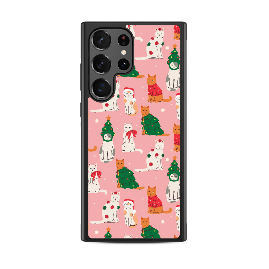 MyBat Design Lab Series Case for Samsung Galaxy S24 Ultra - Meowy Christmas - MSS24UCSLESM286-3.jpg