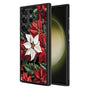 MyBat Design Lab Series Case for Samsung Galaxy S24 Ultra - Christmas Poinsettias - MSS24UCSLESM301-2.jpg
