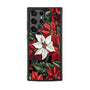 MyBat Design Lab Series Case for Samsung Galaxy S24 Ultra - Christmas Poinsettias - MSS24UCSLESM301-3.jpg
