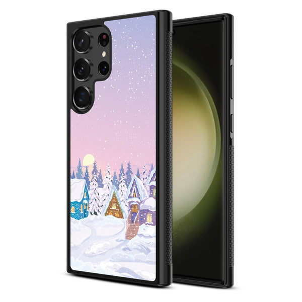 MyBat Design Lab Series Case for Samsung Galaxy S24 Ultra - Snow Globe Village - MSS24UCSLESM304-2.jpg